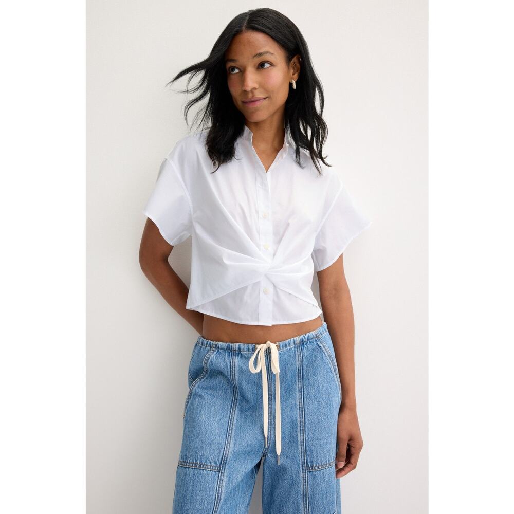 rag & bone - Gretchen Poplin Shirt - Size 10